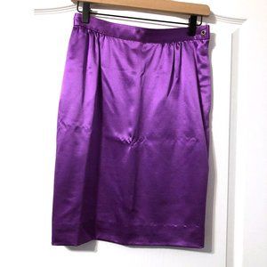 Emanuel Ungaro Purple Skirt size 6 EUC